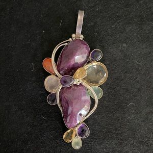 Vintage Silver Necklace Pendant